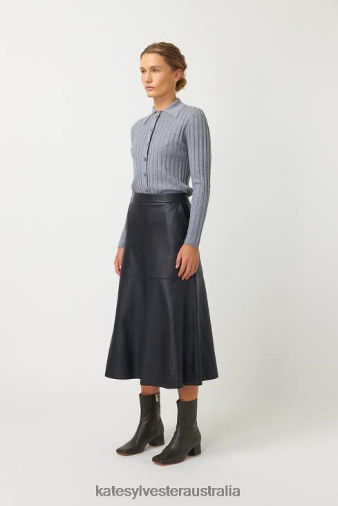 Kiara Skirt Black Kate Sylvester Women Clothing 4T0D58