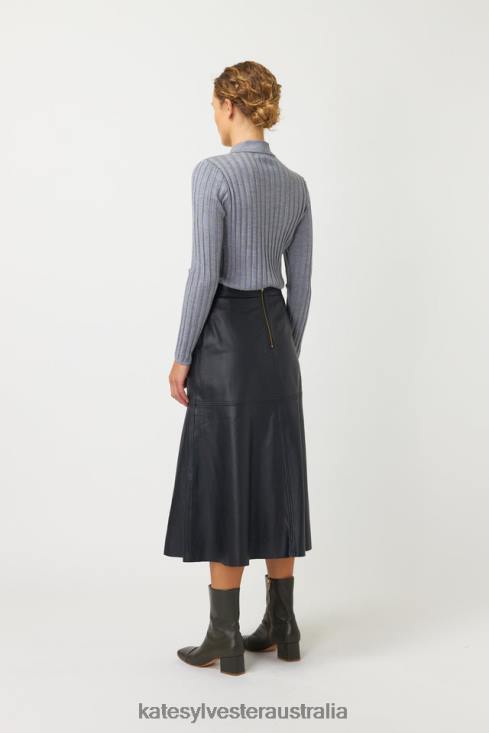 Kiara Skirt Black Kate Sylvester Women Clothing 4T0D58