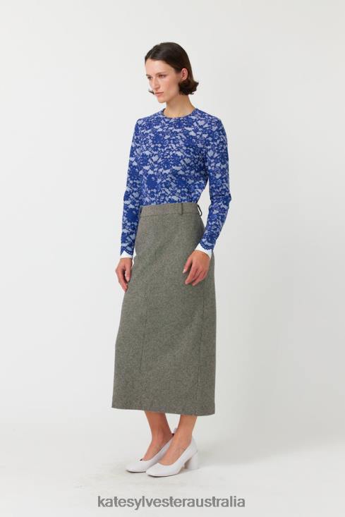 Olympia skirt Tweed Kate Sylvester Women Clothing 4T0D295