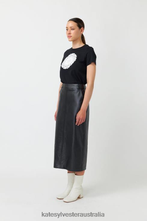 Winnie skirt Black Kate Sylvester Women Clothing 4T0D20