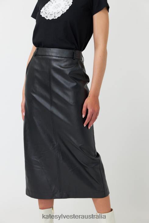 Winnie skirt Black Kate Sylvester Women Clothing 4T0D20