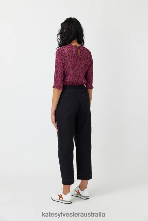 Blooming top Berry blooms Kate Sylvester Women Clothing 4T0D192