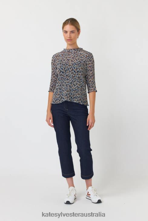 Blooming top Ivory blooms Kate Sylvester Women Clothing 4T0D185