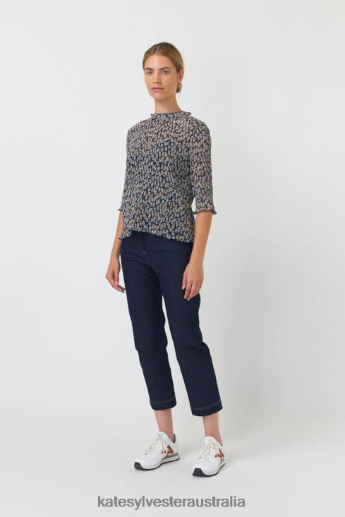 Blooming top Ivory blooms Kate Sylvester Women Clothing 4T0D185