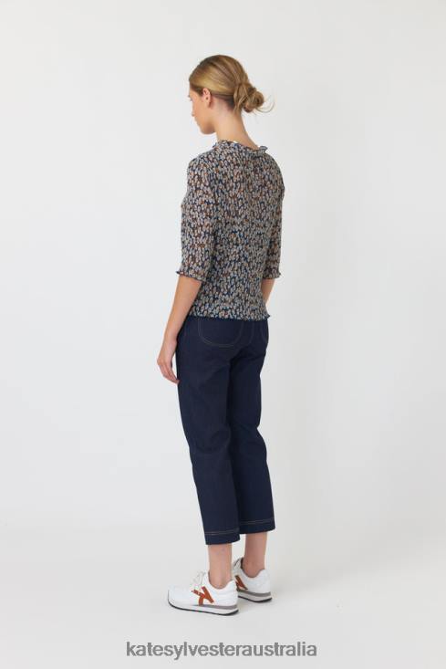 Blooming top Ivory blooms Kate Sylvester Women Clothing 4T0D185