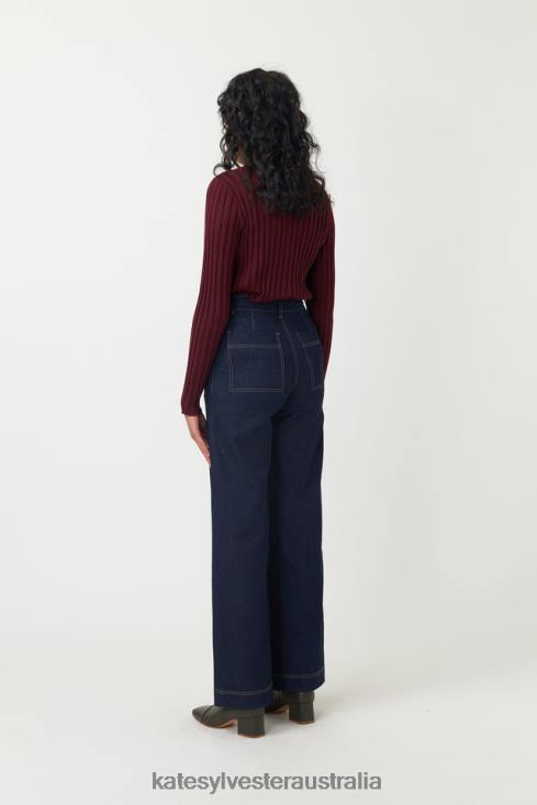 Carmel Top Espresso Kate Sylvester Women Clothing 4T0D41