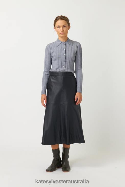 Carmel Top Grey Kate Sylvester Women Clothing 4T0D18