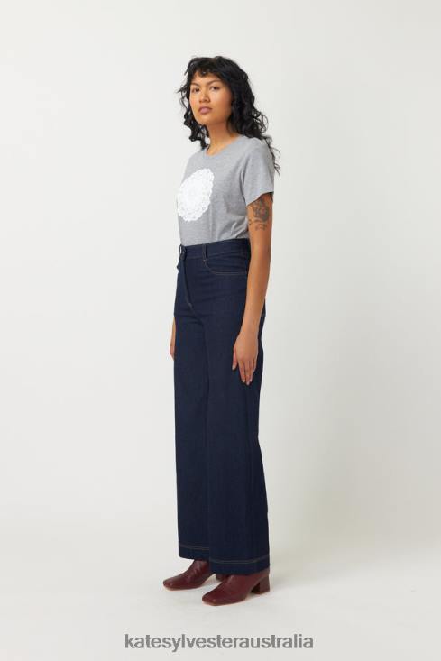 Doily t-shirt Grey marle Kate Sylvester Women Clothing 4T0D206