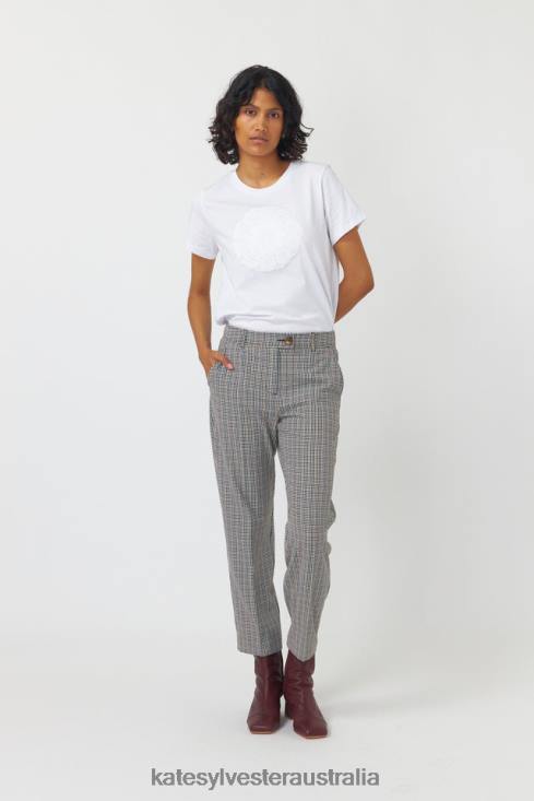 Doily t-shirt White Kate Sylvester Women Clothing 4T0D205