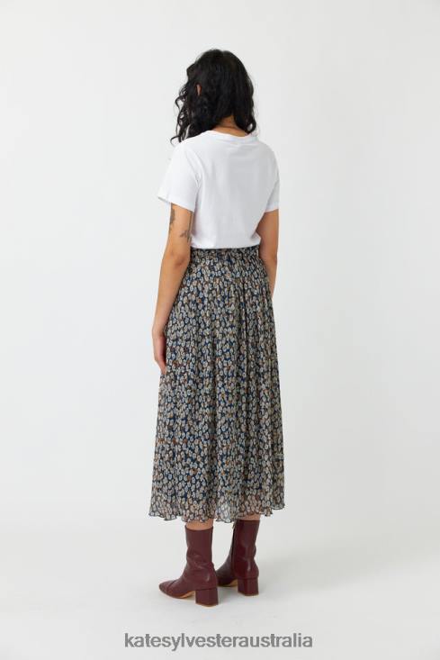 Falling roses t-shirt White Kate Sylvester Women Clothing 4T0D182