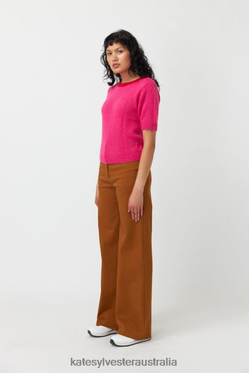 Fluffy top Pink Kate Sylvester Women Clothing 4T0D161