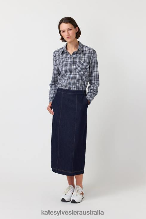 Gingham shirt Ink Kate Sylvester Women Clothing 4T0D226