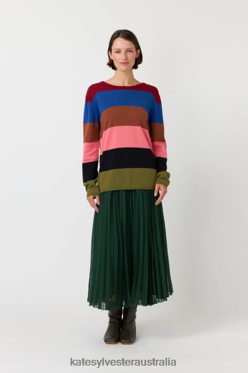 Kaleidoscope jumper Rainbow Kate Sylvester Women Clothing 4T0D190