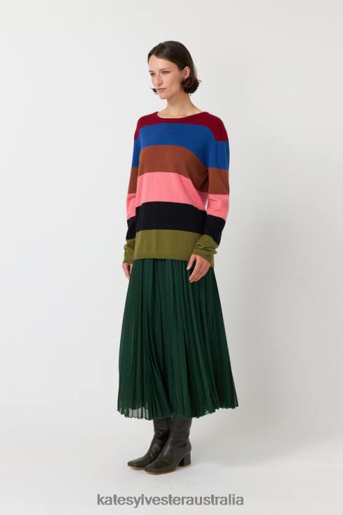 Kaleidoscope jumper Rainbow Kate Sylvester Women Clothing 4T0D190