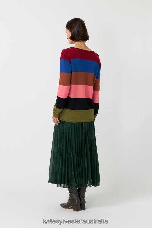 Kaleidoscope jumper Rainbow Kate Sylvester Women Clothing 4T0D190