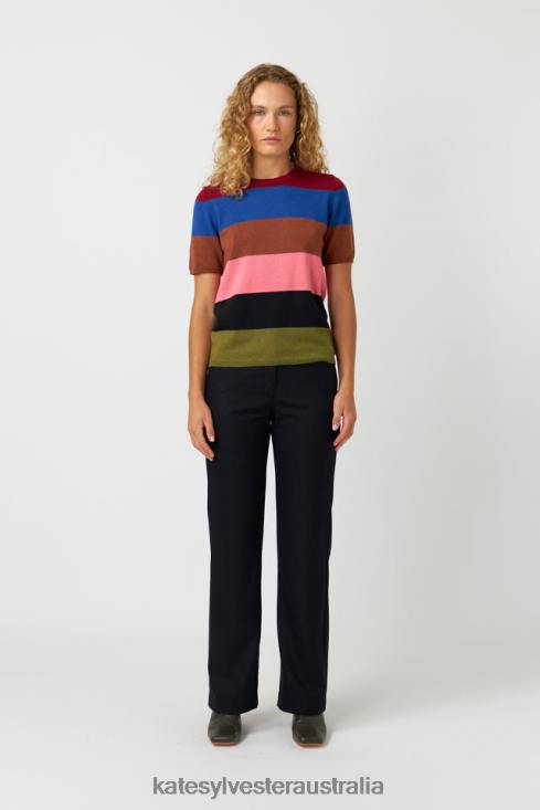 Kaleidoscope top Rainbow Kate Sylvester Women Clothing 4T0D191