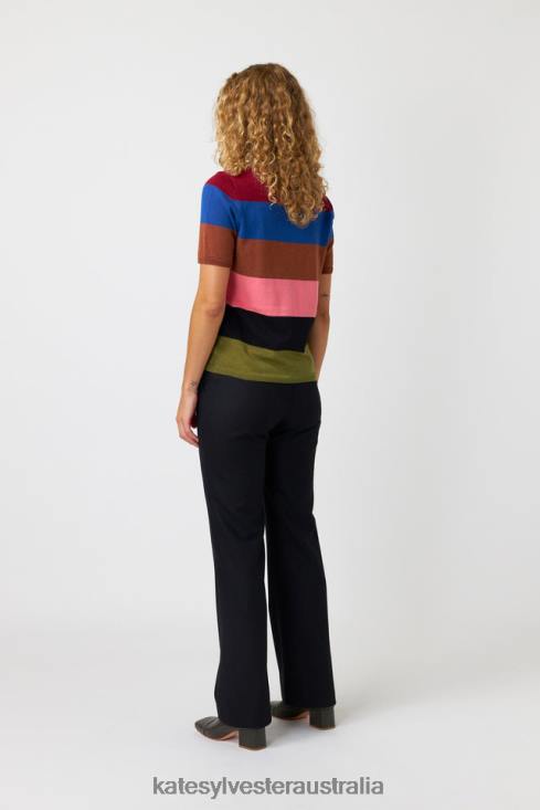 Kaleidoscope top Rainbow Kate Sylvester Women Clothing 4T0D191