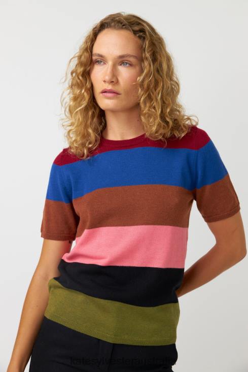 Kaleidoscope top Rainbow Kate Sylvester Women Clothing 4T0D191