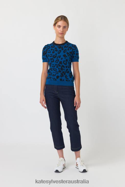 Leopard top Marine Kate Sylvester Women Clothing 4T0D189