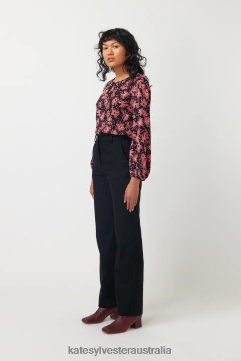 Lia Top Coral Kate Sylvester Women Clothing 4T0D46