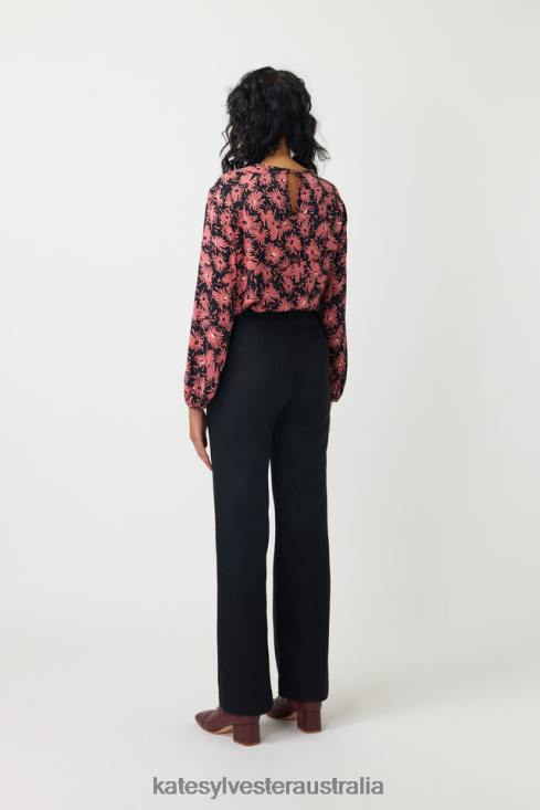 Lia Top Coral Kate Sylvester Women Clothing 4T0D46