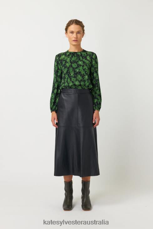 Lia Top Grass Kate Sylvester Women Clothing 4T0D14