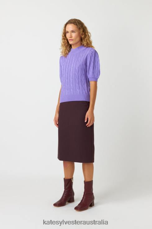 Lucinda top Lilac Kate Sylvester Women Clothing 4T0D63