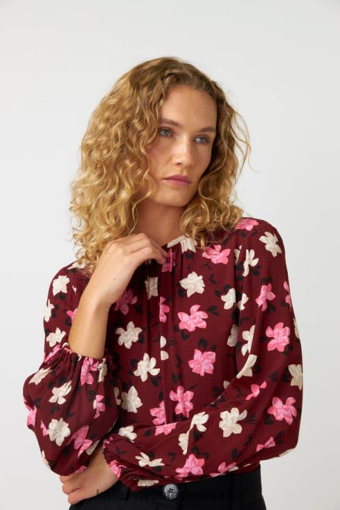 Magnolia top Espresso Kate Sylvester Women Clothing 4T0D195