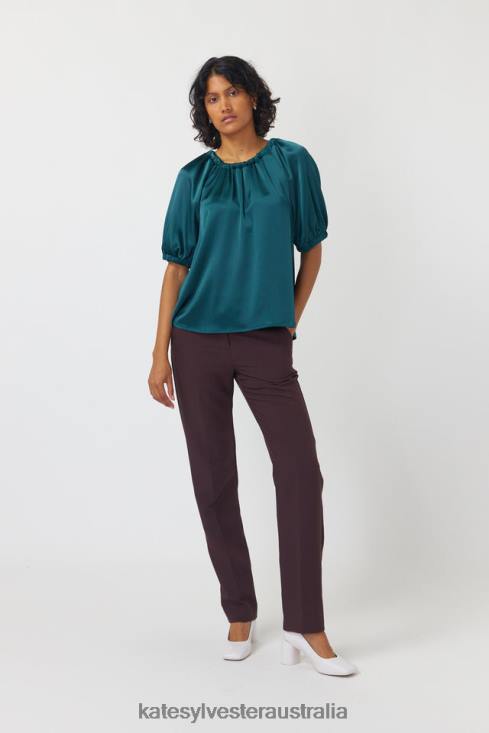 Meg top Emerald Kate Sylvester Women Clothing 4T0D218