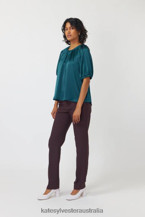 Meg top Emerald Kate Sylvester Women Clothing 4T0D218