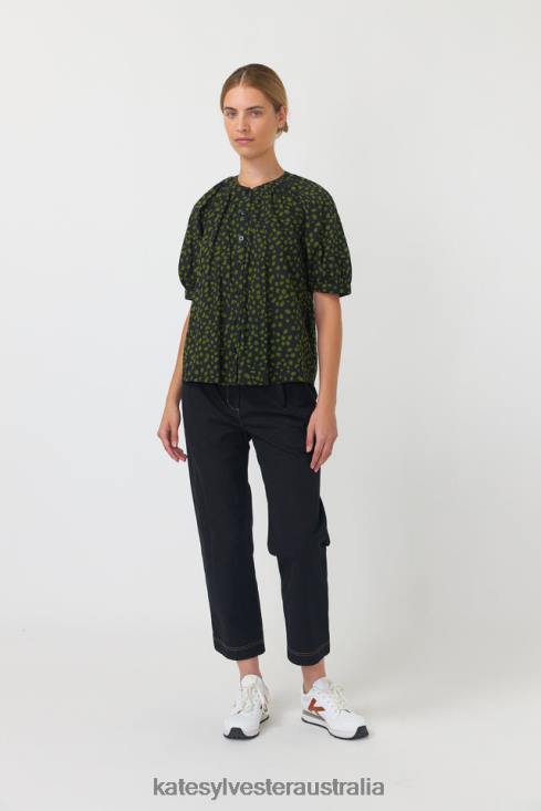 Pebbles blouse Black Kate Sylvester Women Clothing 4T0D220