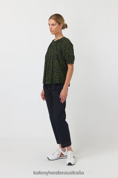 Pebbles blouse Black Kate Sylvester Women Clothing 4T0D220
