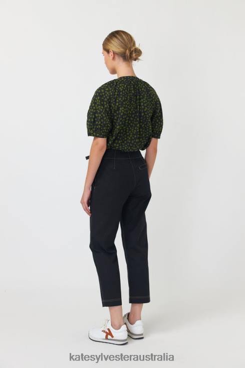 Pebbles blouse Black Kate Sylvester Women Clothing 4T0D220