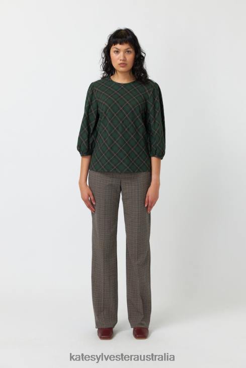 Plaid top Forest Kate Sylvester Women Clothing 4T0D169