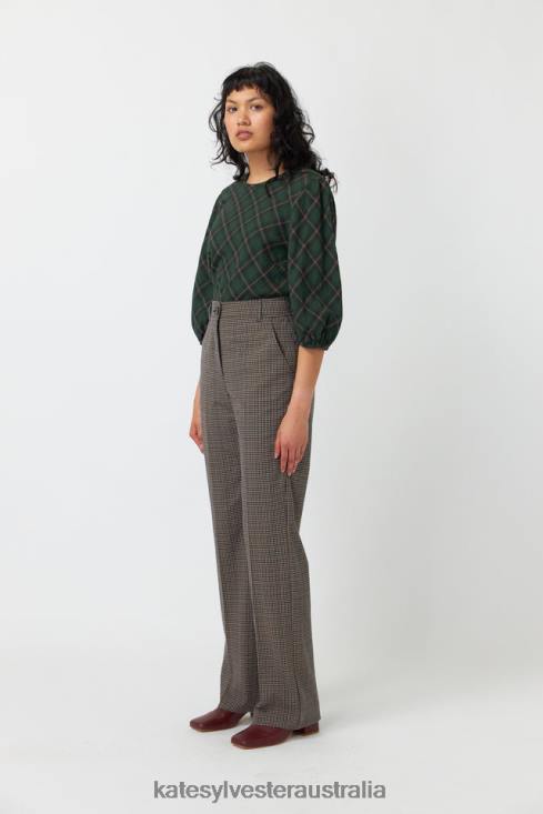 Plaid top Forest Kate Sylvester Women Clothing 4T0D169