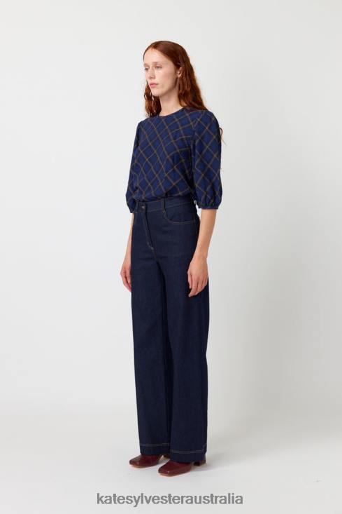 Plaid top Ink Kate Sylvester Women Clothing 4T0D168