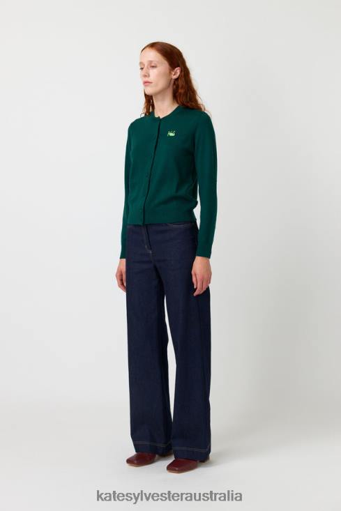 Polly cardigan Forest Kate Sylvester Women Clothing 4T0D221