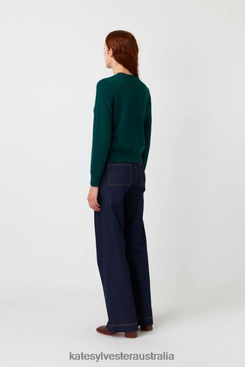 Polly cardigan Forest Kate Sylvester Women Clothing 4T0D221