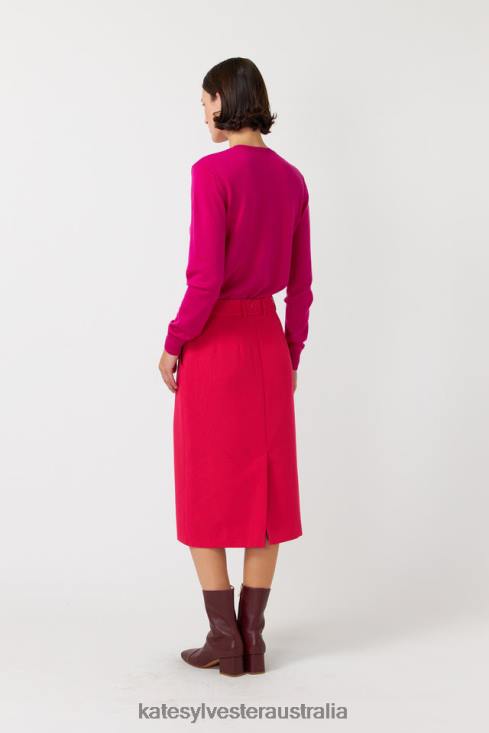 Polly cardigan Fuchsia Kate Sylvester Women Clothing 4T0D173