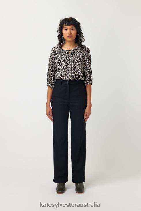 Rosa Smock Top Ivory Kate Sylvester Women Clothing 4T0D3