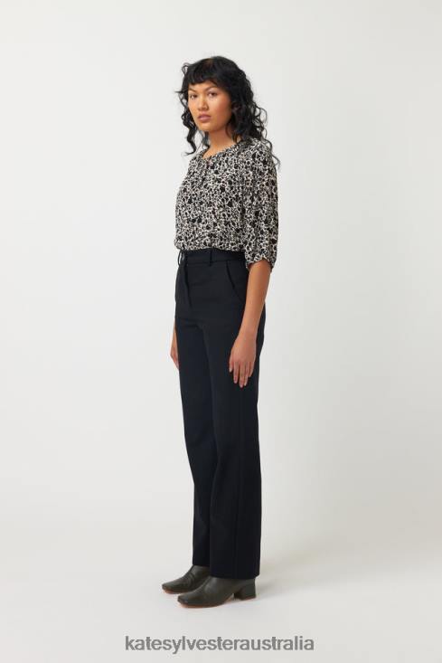 Rosa Smock Top Ivory Kate Sylvester Women Clothing 4T0D3