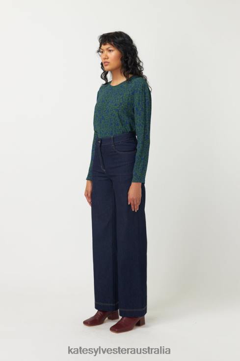 Rosa Top Emerald Kate Sylvester Women Clothing 4T0D32