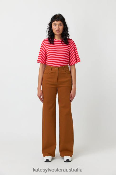 Stripey top Pink stripe Kate Sylvester Women Clothing 4T0D233