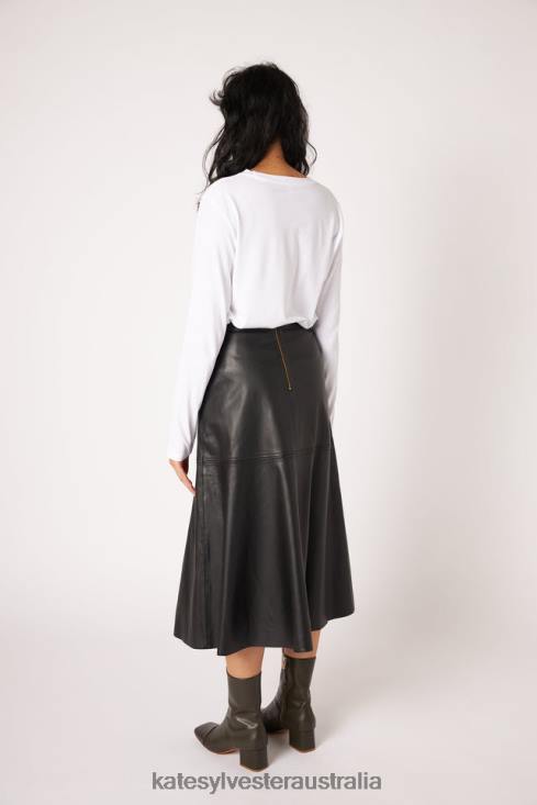 Swan Long Sleeve White Kate Sylvester Women Clothing 4T0D6