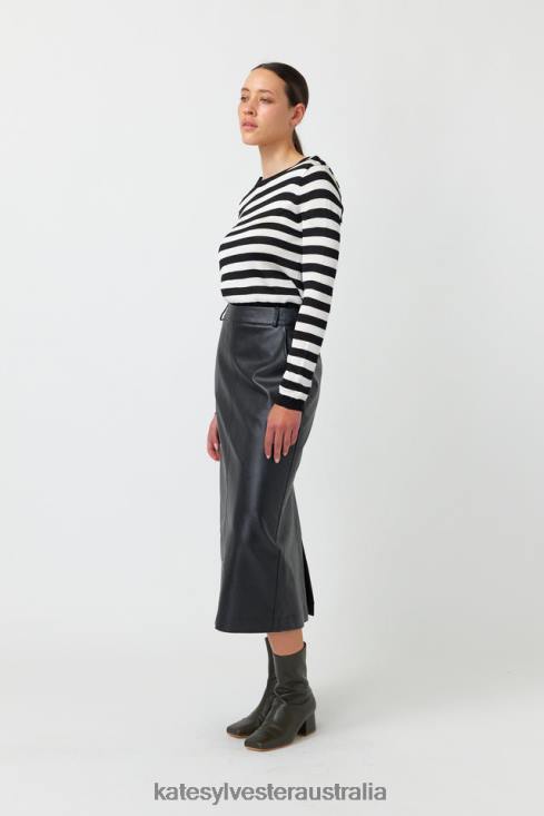 Tammy jumper Black stripe Kate Sylvester Women Clothing 4T0D207