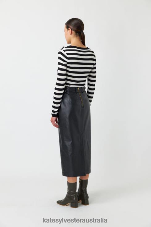 Tammy jumper Black stripe Kate Sylvester Women Clothing 4T0D207