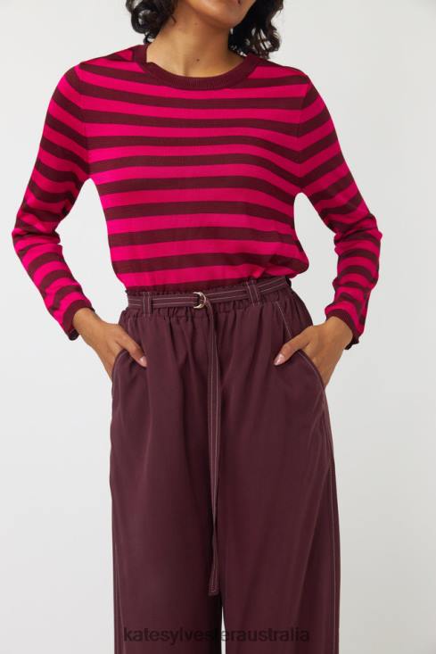 Tammy jumper Pink stripe Kate Sylvester Women Clothing 4T0D201