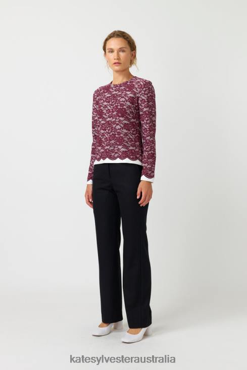 Tina top Plum Kate Sylvester Women Clothing 4T0D160