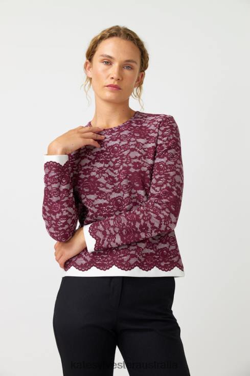 Tina top Plum Kate Sylvester Women Clothing 4T0D160