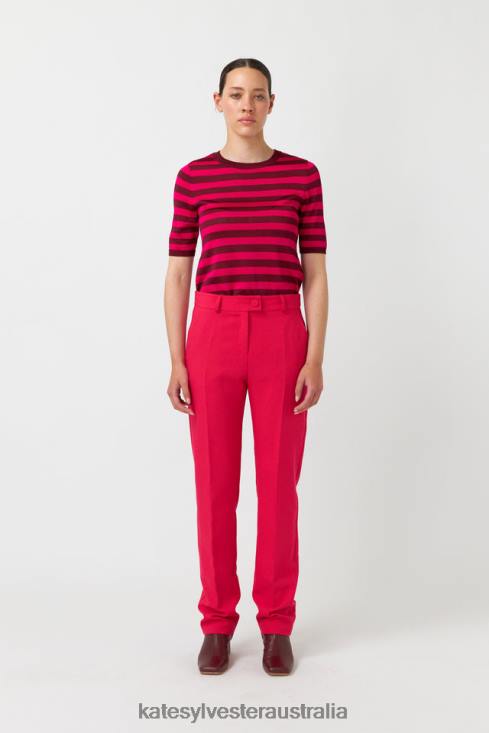 Top Pink stripe Kate Sylvester Women Clothing 4T0D202